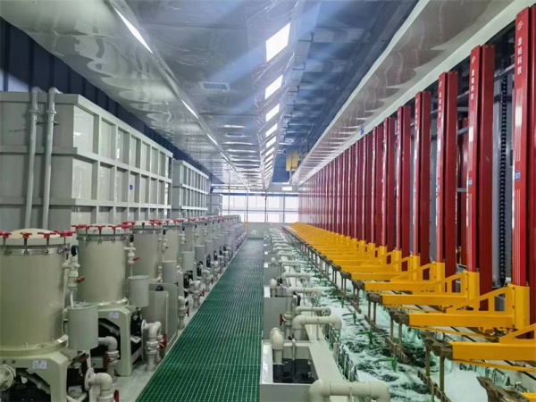 Copper Parts Circular Electroplating Equipment